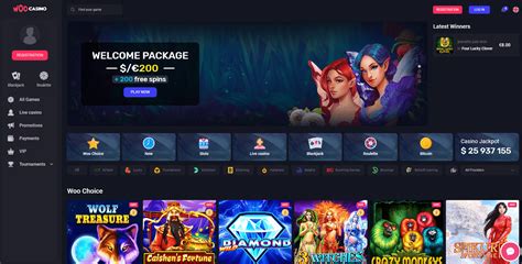 Woo Casino – Login & App – Get Bonus $200 + Spins.